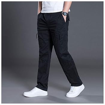Banana Bucket Men's Full Elastic Waist Loose Fit Pants
